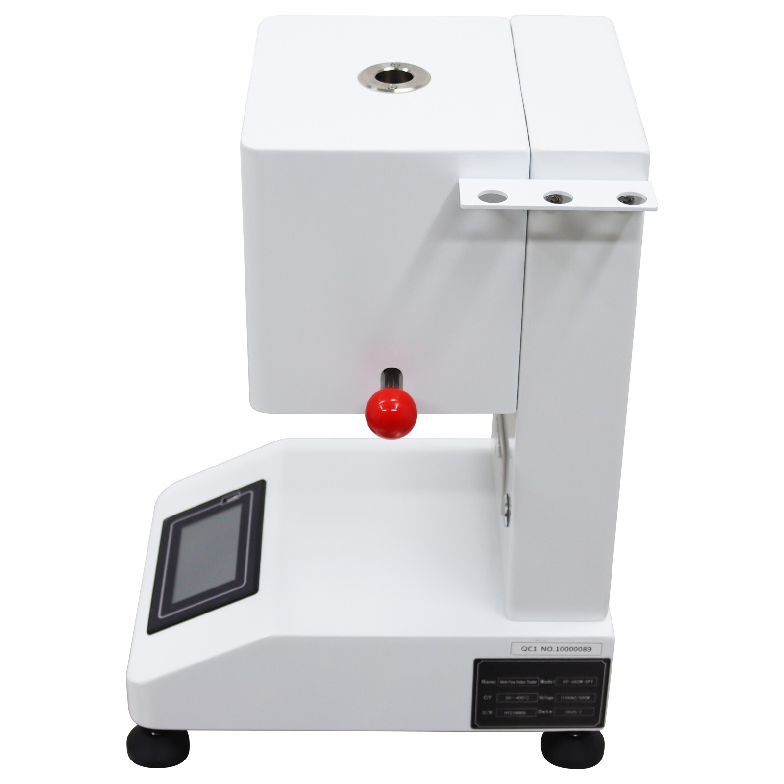 Lab Automatic Melt Index Meter Melt Flow Rate Testing Machine Touch Screen 110V