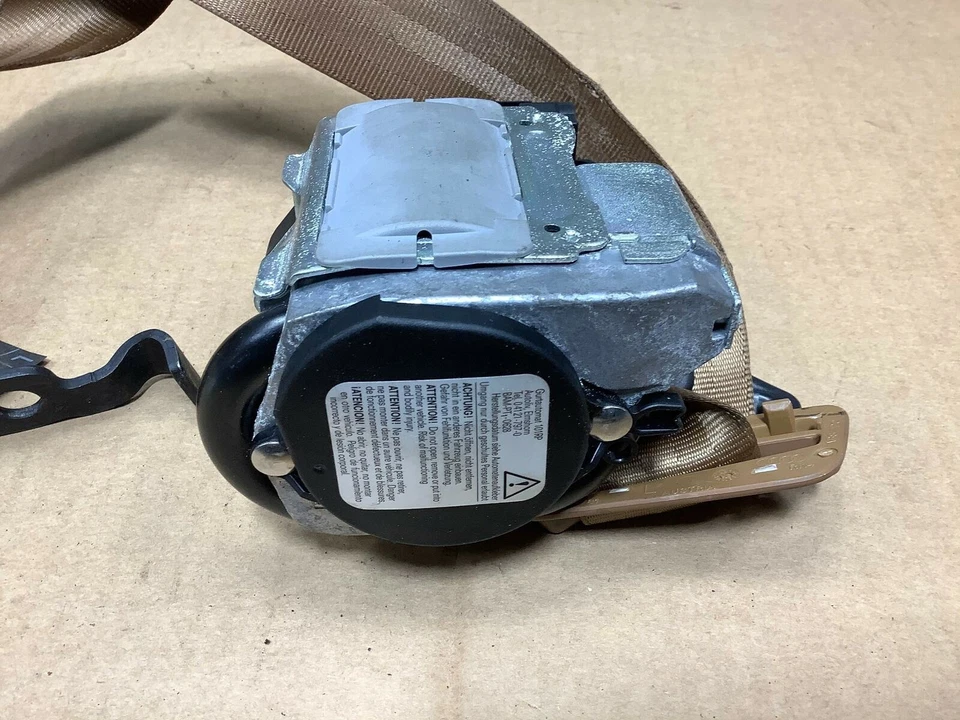 2006 AUDI A8 QUATTRO ЗАДНИЙ ВТОРОЙ РЯД ЛЕВЫЙ ВОДИТЕЛЬ СТОРОНЕ РЕМНЯ БЕЗОПАСНОСТИ НАТЯЖИТЕЛЬ OEM + - Изображение 4 из 4