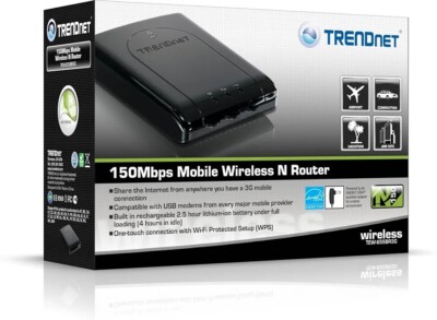 TRENDnet The 150 Mbps Mobile Wireless N Router