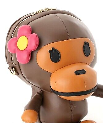 A BATHING APE BAPE BABY LISA PLUSH DOLL SHOULDER BAG H12.6 A BATHING APE BAPE BABY LISA PLUSH DOLL SHOULDER BAG H12.6