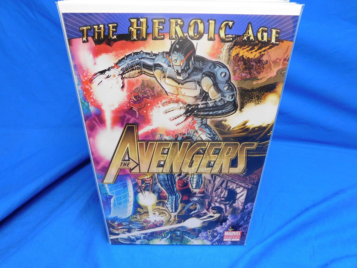 2010 Marvel Heroic Age The Avengers 2nd Printing Variant #4 VF/NM