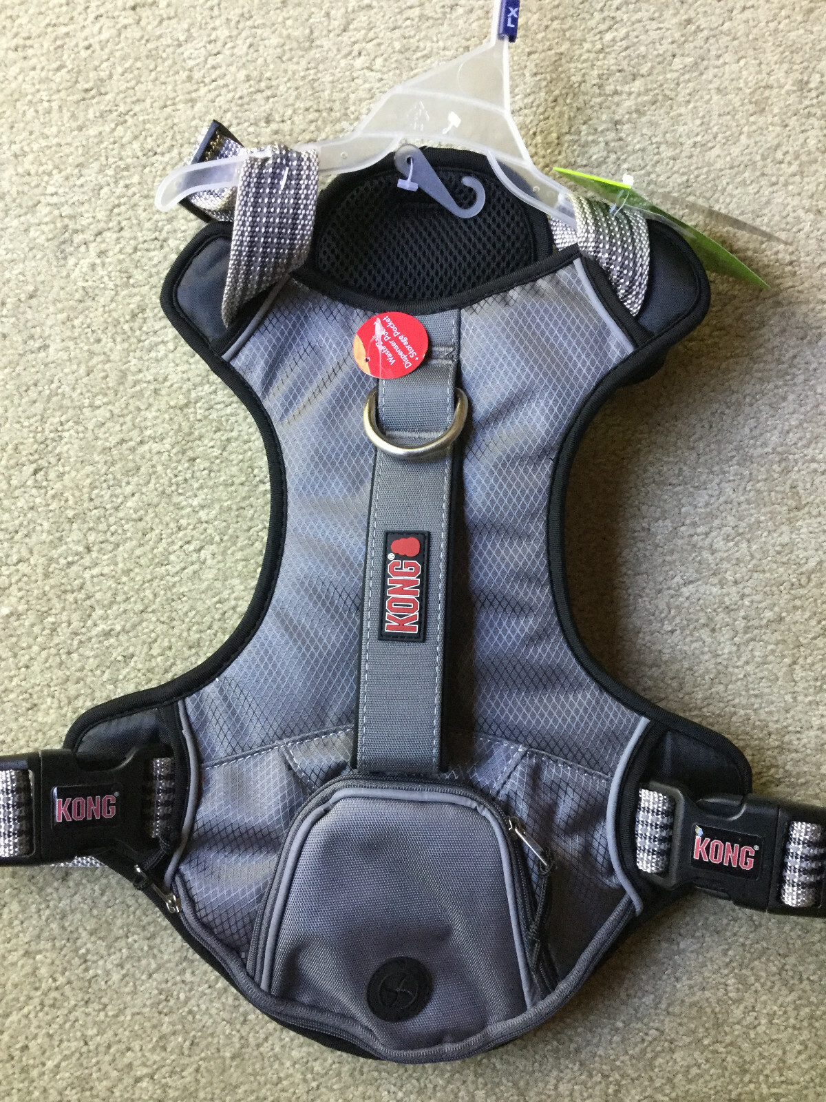 kong waste bag harness large