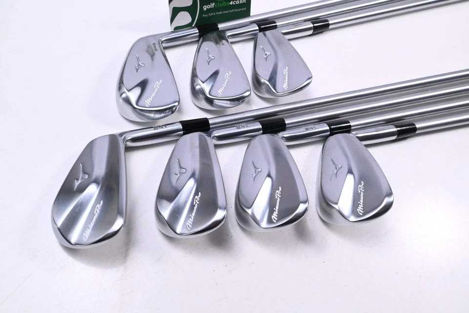 Mizuno Pro 241/245 Combo Irons / 3-9i / X-Flex KBS Tour C-Taper 130 Shafts - Image 2 of 4