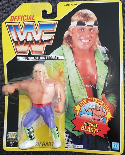 WWF Hasbro Moc Owen Hart Wrestling actionfigure Ne...