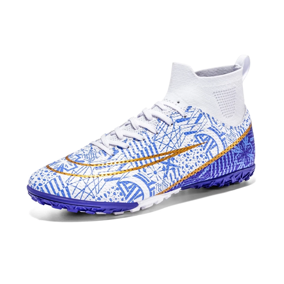 Biayvisas Soccer Cleats for Mens Womens Turf Soccer Shoes Indoor
