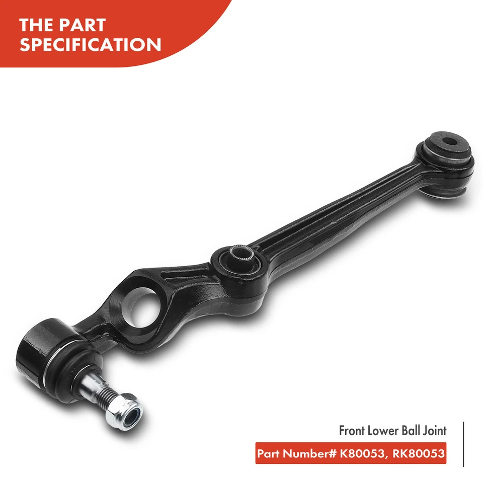 2x Brazo de control delantero con conjunto de rótula para Mercury Cougar Ford Thunderbird Foto 4 de 4