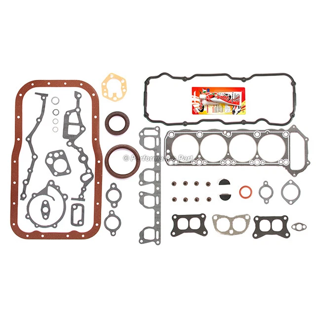 Juego completo de juntas para 83-88 Nissan Pickup 720 D21 Van Pathfinder 2.4 Z24 8V Foto 2 de 4