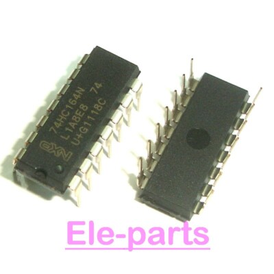 10 PCS 74HC164N DIP-14 74HC164 8-bit serial-in parallel-out shift ...