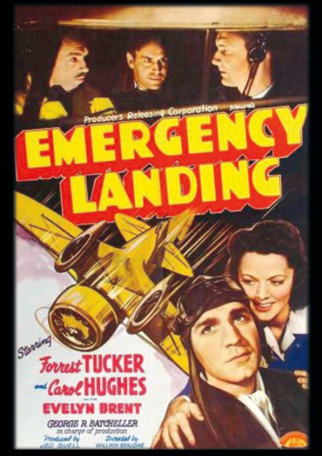 Emergency Landing (DVD) Forrest Tucker Evelyn Brent Emmett Vogan Carol Hughes