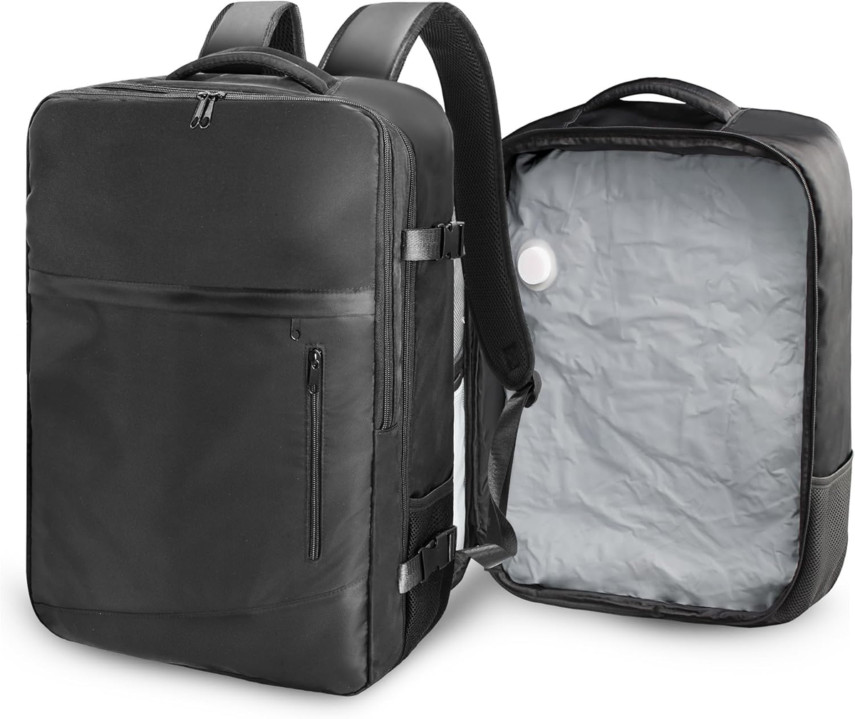 Mochila de viaje al vacío de 60 l con sellado de compresión y