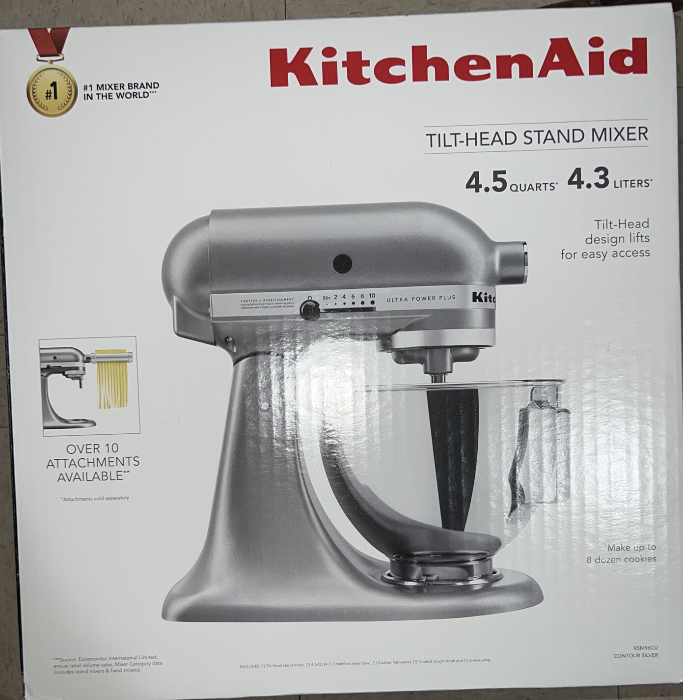 kitchenaid 4.3 l