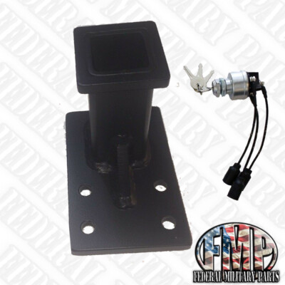 HMMWV HUMVEE H1 Keyed Ignition Switch + Basic Hitch