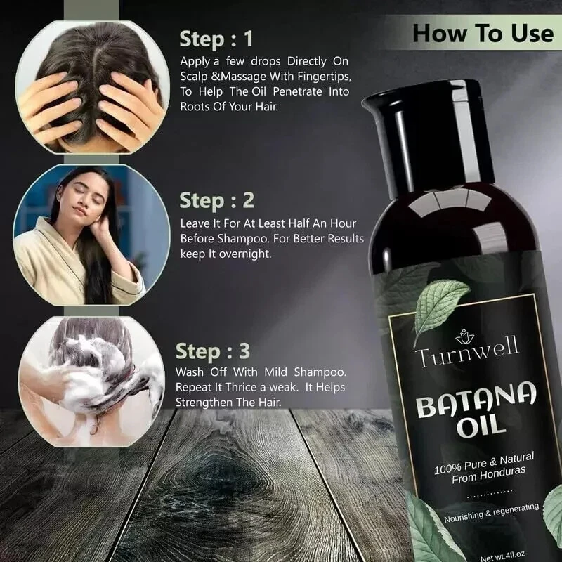 100% Organic Batana Oil from Honduras, natural hair growth 3.4 fl.oz/100ml. - Image 4 of 4