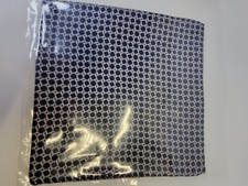 Hideoki Bespoke Men's Designer Pocket Square Black 100 Silk