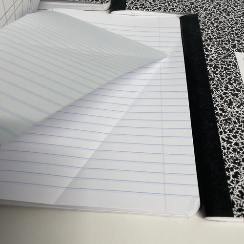 Oxford Marble Composition Book 7.5 x 9.75 Inches Wide Rule Paperback 100 Sheets - Picture 4 of 12