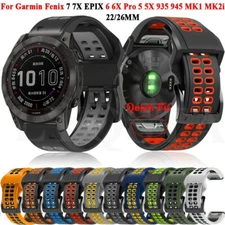 Fashion Quick Fit Strap For Garmin Fenix 7 7X 6x 5x 6 5 935 945 Watch Band 22 26