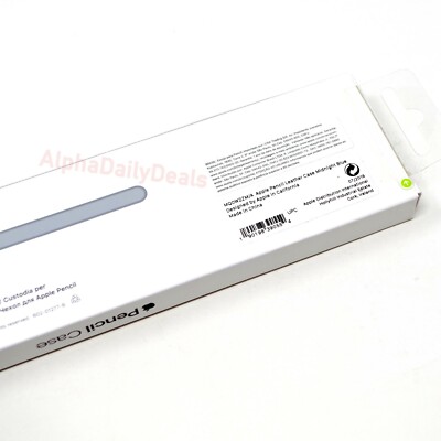 Genuine OEM Apple Pencil Pro 1st 2nd Gen Case Holder Cover - Blue