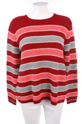 VIA APPIA Pullover Strick M rosa rot