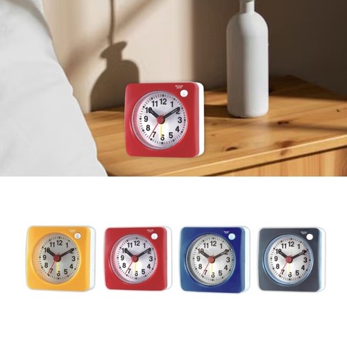 Compactly Bedsides Alarm Clock Analogs Alarm Clock Ideal For Travelers Students - Picture 2 of 12