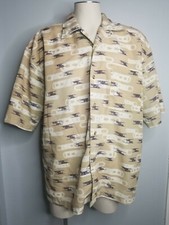 Vintage 90s Mens L PACO Jeans Co Button Down Shirt Hip Hop Grunge