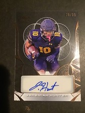 2024 Trinity Football Jeremiah Hunter Bronze Clear Auto #78/99 Huskies