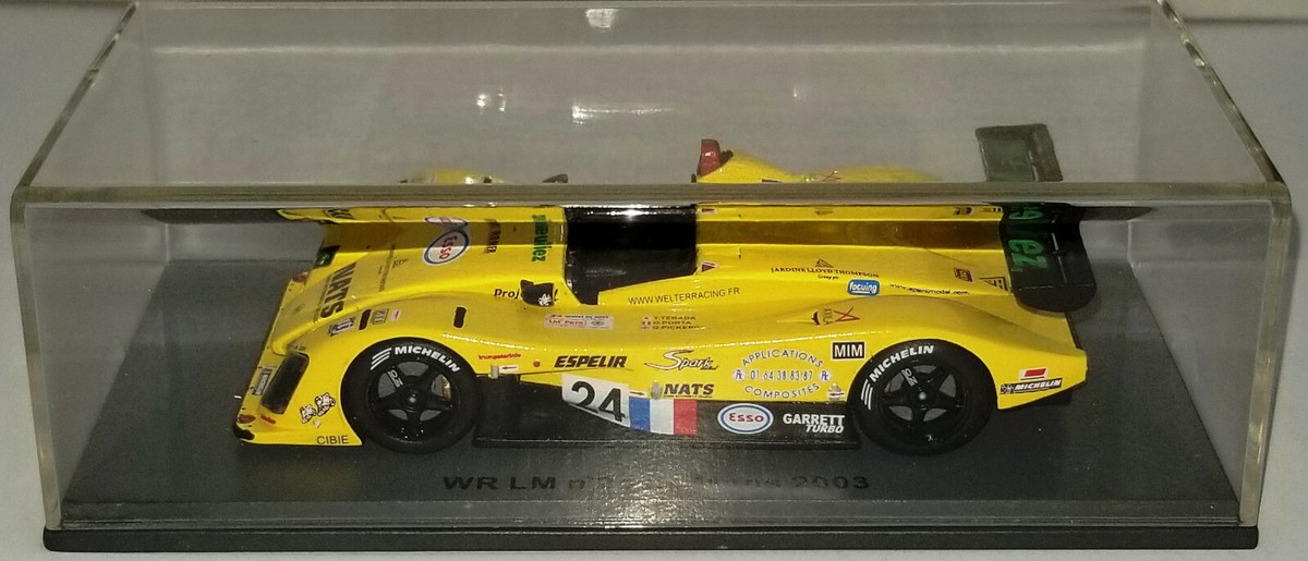 SPARK 1/43 33/2 ルマン 1968 Spark Models 1/43 WR LM #24 Le Mans 2003 LMP-01 Yellow