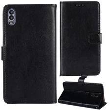 Flip Book Wallet Case Phone Leather Cover Shell For Jitterbug Smart 3 6.22 inch