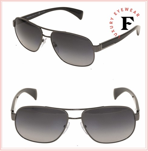 Gunmetal POLARIZED Sunglasses SPR 52P 