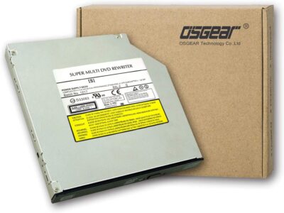 OSGEAR Einbau 9,5mm Ultra Dünn SATA 8x DVDRW CD DVD RW Rom Brenner Built-in com