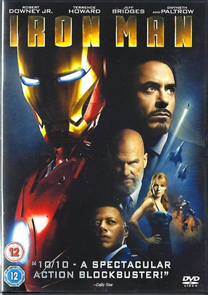 Iron Man DVD (2013) Robert Downey Jr. FREE SHIPPING