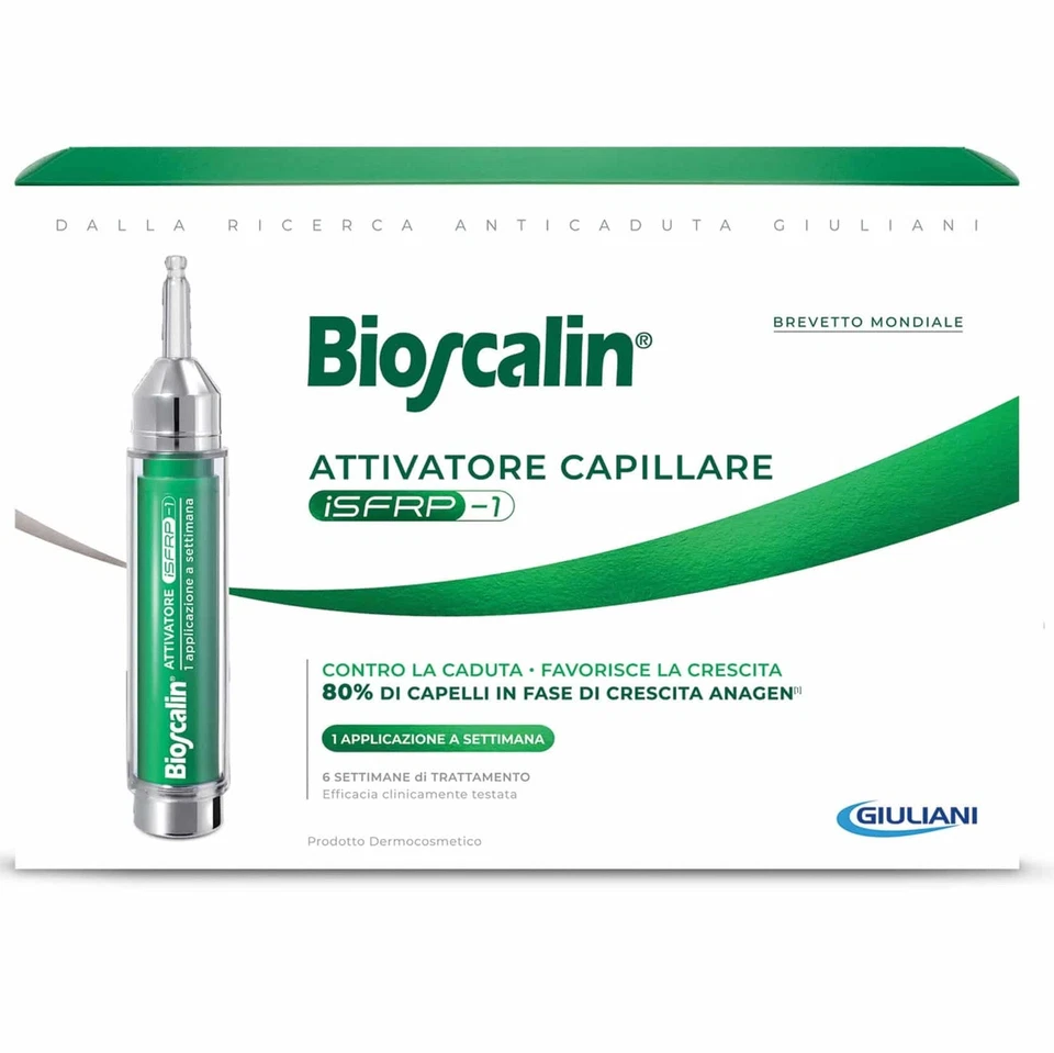 Bioscalin Attivatore Capillare | 1 o 2 Fiale Anticaduta Capelli Uomo Donna
