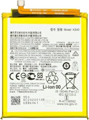 BATTERIA Adatta per MOTOROLA MOTO E6 PLAY XT2029 KS40 PILA 3000MaH Ricambio