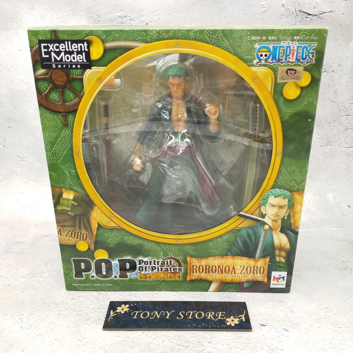 P.O.P Portrait of Pirates Roronoa Zoro Figure One Piece Sailing