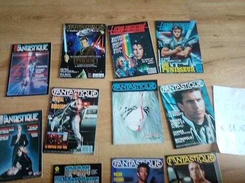 starwars/robocop/mad-lot vintage 1980/1990-11 REVUES MAGAZINES-ecran fantastique - Picture 2 of 3