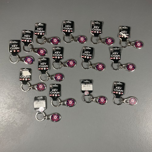 LOT OF 15 - Washington Nationals Durable Metal Key Ring Keychain MLB Baseball - Picture 11 of 24