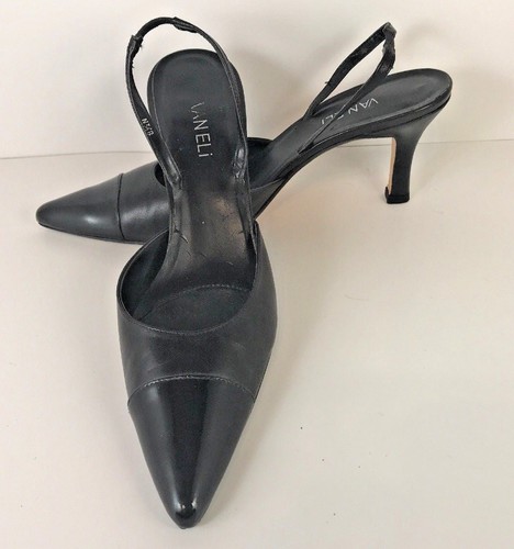 vaneli cap toe slingback