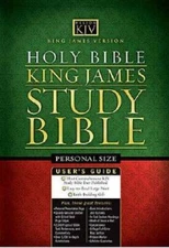 King James Study Bible Personal Size Edition - Paperback By Thomas Nelson - GOOD