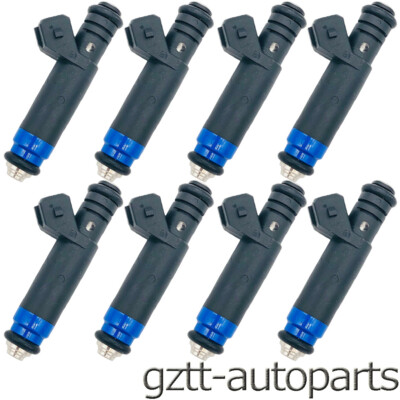 8Pcs Fuel Injectors High Impedance 80LB 850cc For Siemens DEKA 4 EV1 FI114991