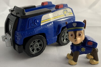 Paw Patrol Spin Master Chase Patrol Cruiser Basic Fahrzeug und Figur Polizist