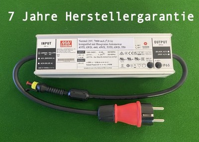 Netzteil, geeignet für Husqvarna Automower 435X AWD, 440, 450X, 535 AWD, 550, 7A