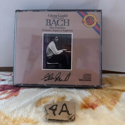 Glenn Gould   Bach Partitas Preludes Fugues CD 1987 Classical CBS M2K 42402