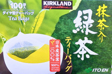 Kirkland Signature Ito En Japanese Green Tea Matcha Blend 100 Count EXP 10/2026