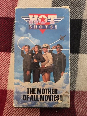 Hot Shots (VHS, 1991) Charlie Sheen, Jon Cryer, Lloyd Bridges Buy 2 Get 1 Free 
