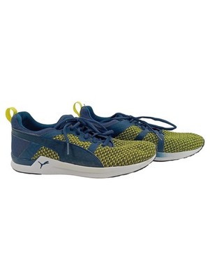 PUMA Pulse XT Herren Sportschuhe Blau Gelb Gr. 40 Turnschuhe Sneaker