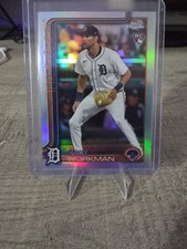 2025 Topps Chrome Update Series - Gage Workman #USC21 Refractor (RC)