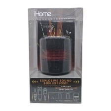 NEW: iHome iHM60RC Red Explosive Sound Portable Rechargeable Mini Speaker NIB