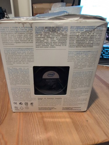 Intel D60188-001 Copper Core Heat Sink Cooling Fan for Socket LGA775 BOXED Core2 - Picture 3 of 9