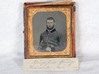 Civil War Texas Confederate 11th Cavalry George R Reeves Officer Ambrotype Photo — photo 3
