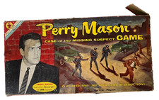 Vintage Perry Mason Case of the Missing Suspect Board Game Edition Classic Fun