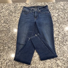 Lucky Brand Mid Rise Ava Skinny Womens 4/27 Blue Jean Med Wash